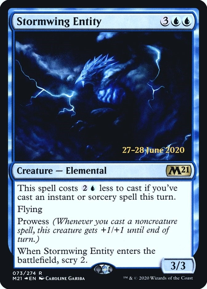 Image for Stormwing Entity (73) [Prerelease Cards] - Magic: The Gathering