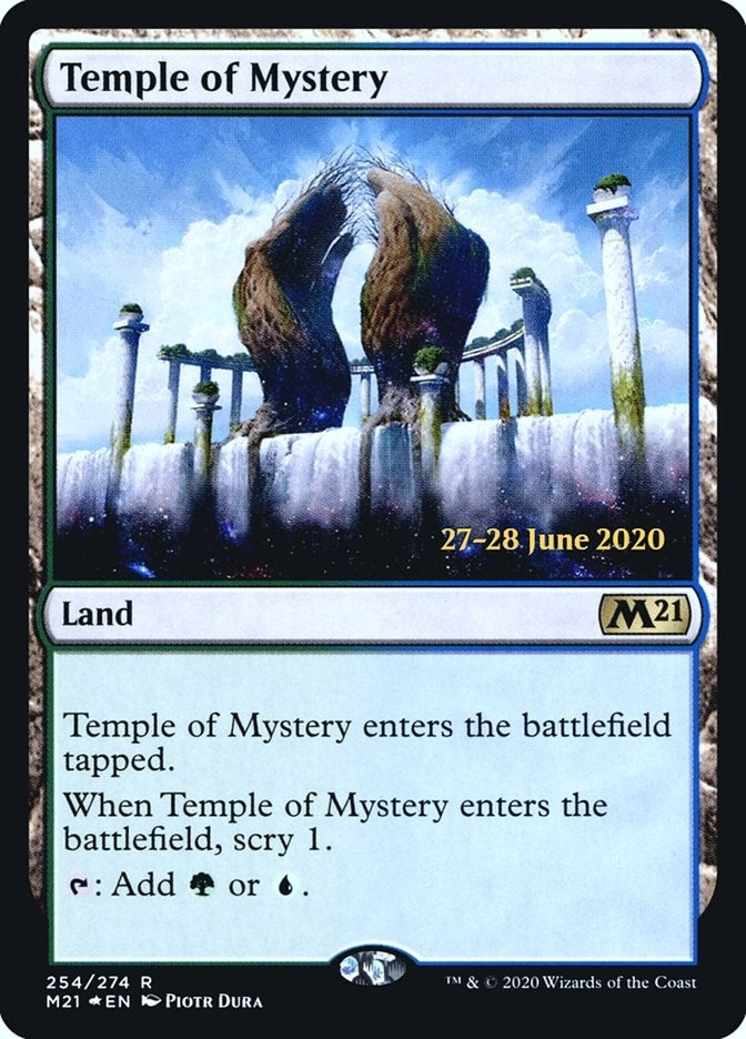 Image for Temple of Mystery (M21) (254) [Prerelease Cards] - Magic: The Gathering