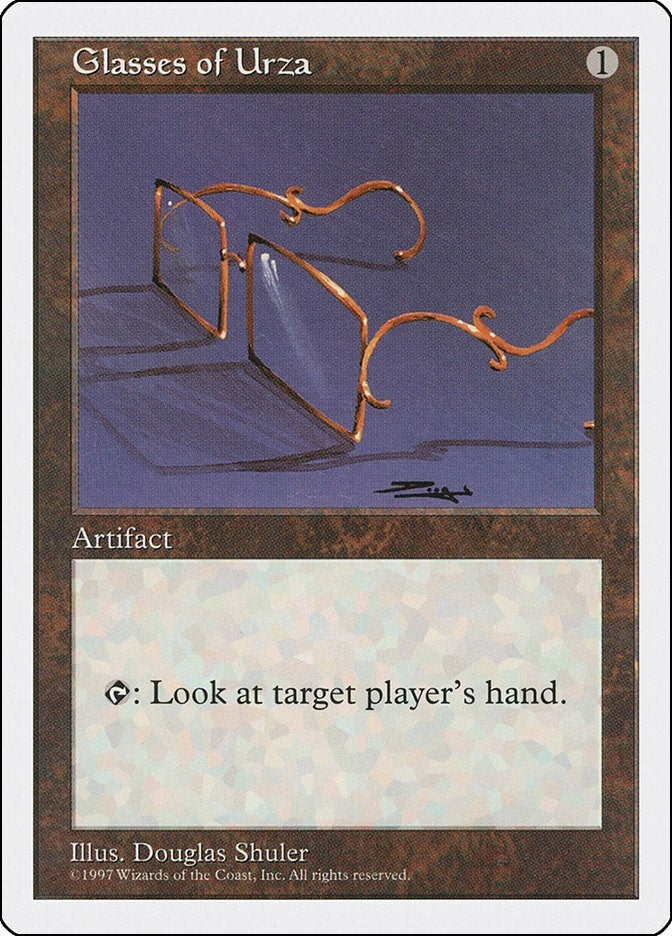 Image for Glasses of Urza [Fifth Edition] - Magic: The Gathering