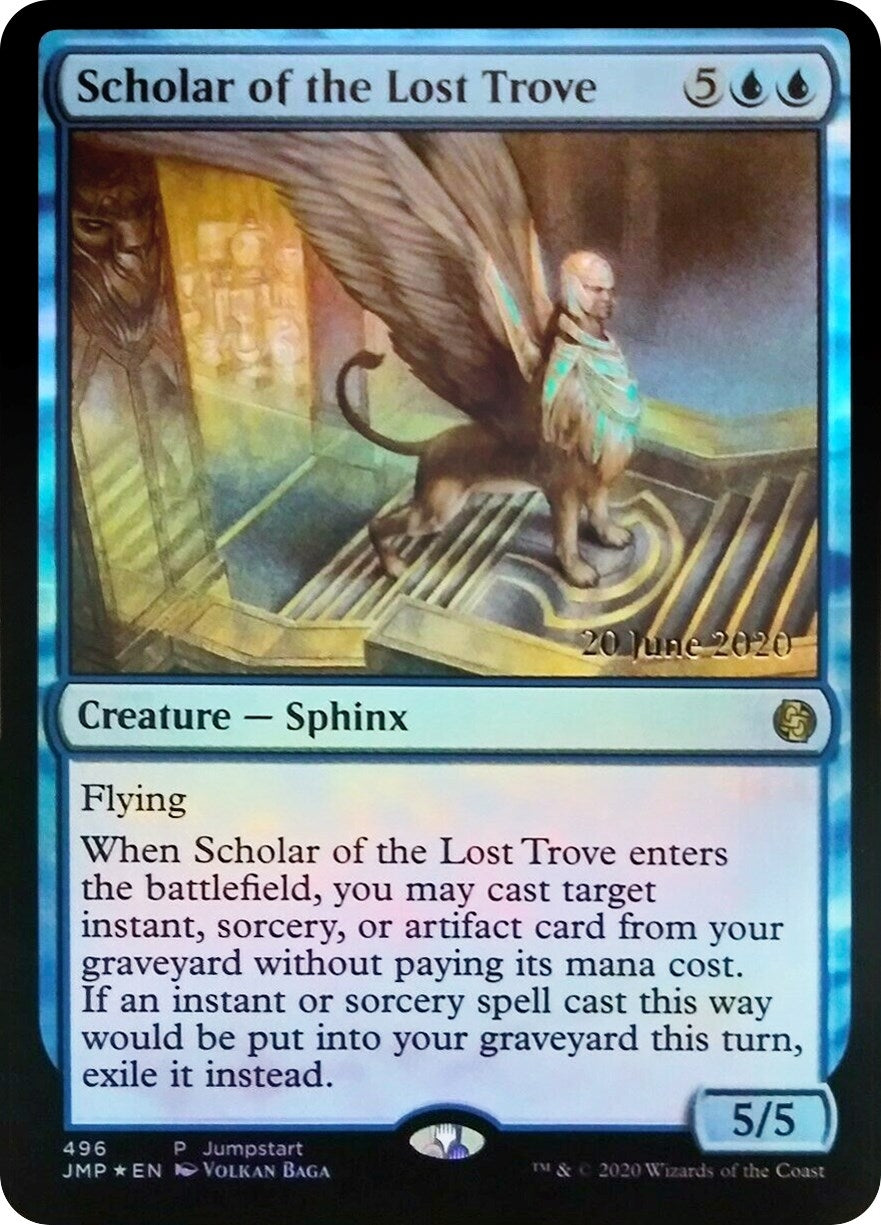 Image for Scholar of the Lost Trove (496) [Launch Party & Release Event Promos] - Magic: The Gathering