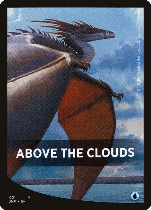 Image for Above the Clouds Theme Card (1) [Jumpstart] - Magic: The Gathering