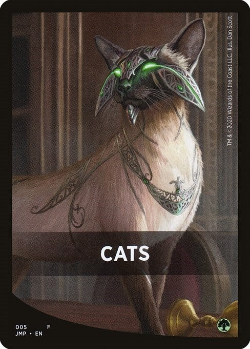 Image for Cats Theme Card (5) [Jumpstart] - Magic: The Gathering