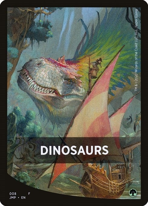 Image for Dinosaurs Theme Card (8) [Jumpstart] - Magic: The Gathering