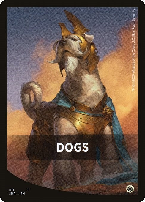 Image for Dogs Theme Card (11) [Jumpstart] - Magic: The Gathering