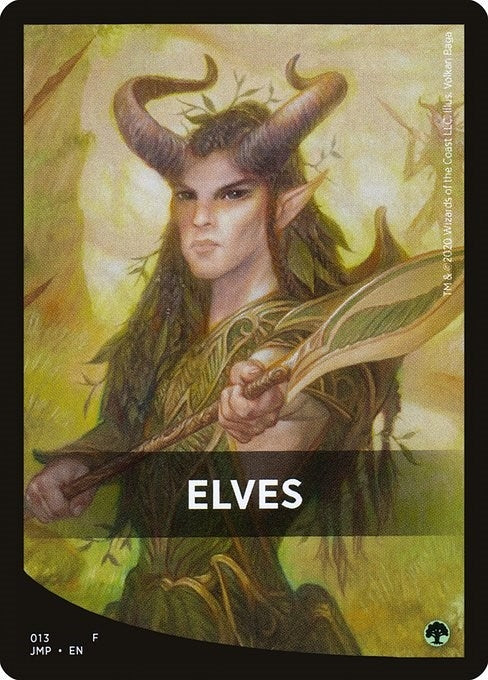 Image for Elves Theme Card (13) [Jumpstart] - Magic: The Gathering