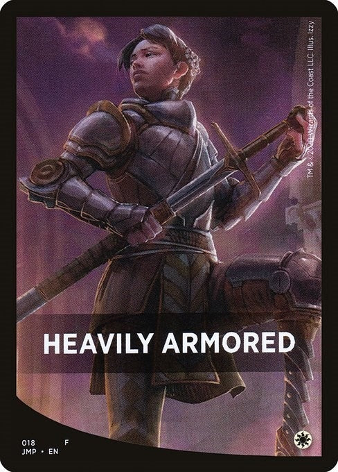 Image for Heavily Armored Theme Card (18) [Jumpstart] - Magic: The Gathering