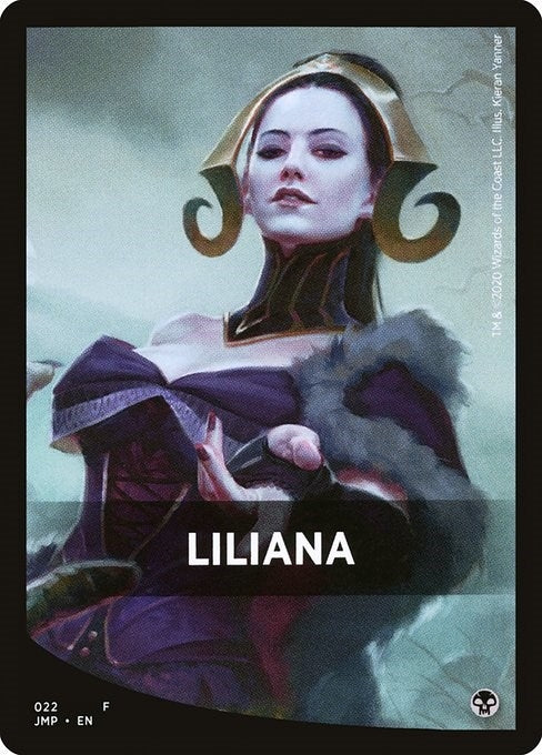 Image for Liliana Theme Card (22) [Jumpstart] - Magic: The Gathering