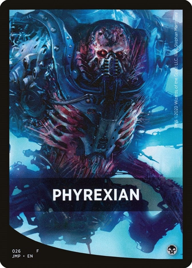 Image for Phyrexian Theme Card (26) [Jumpstart] - Magic: The Gathering