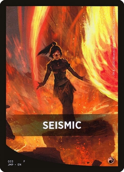 Image for Seismic Theme Card (33) [Jumpstart] - Magic: The Gathering
