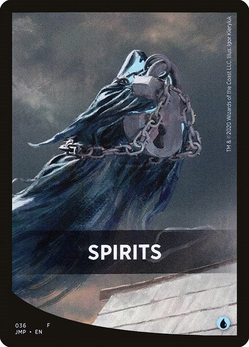 Image for Spirits Theme Card (36) [Jumpstart] - Magic: The Gathering