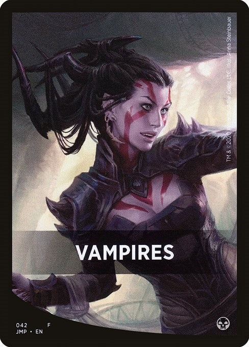 Image for Vampires Theme Card (42) [Jumpstart] - Magic: The Gathering