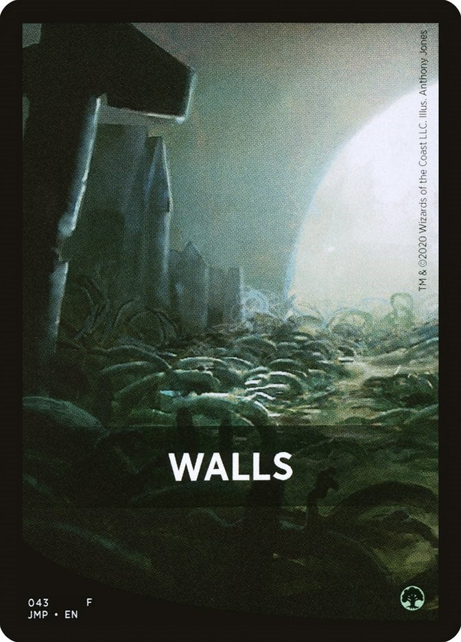 Image for Walls Theme Card (43) [Jumpstart] - Magic: The Gathering