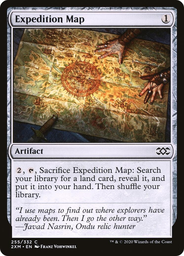Image for Expedition Map (255) [Double Masters] - Magic: The Gathering