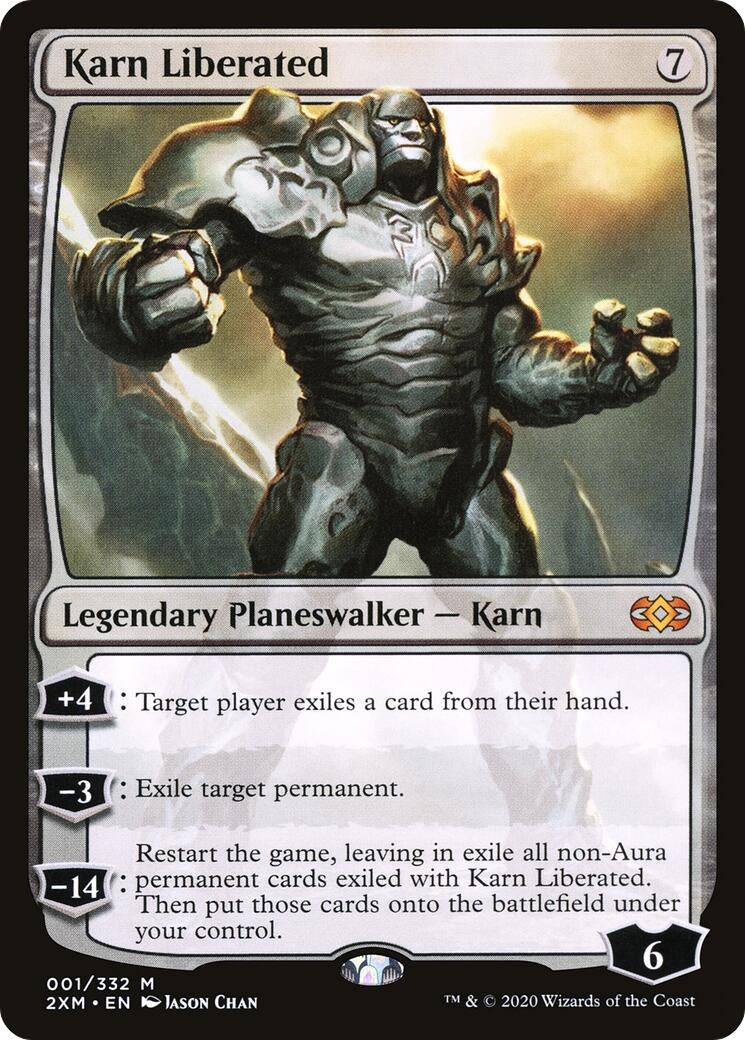 Image for Karn Liberated (1) [Double Masters] - Magic: The Gathering