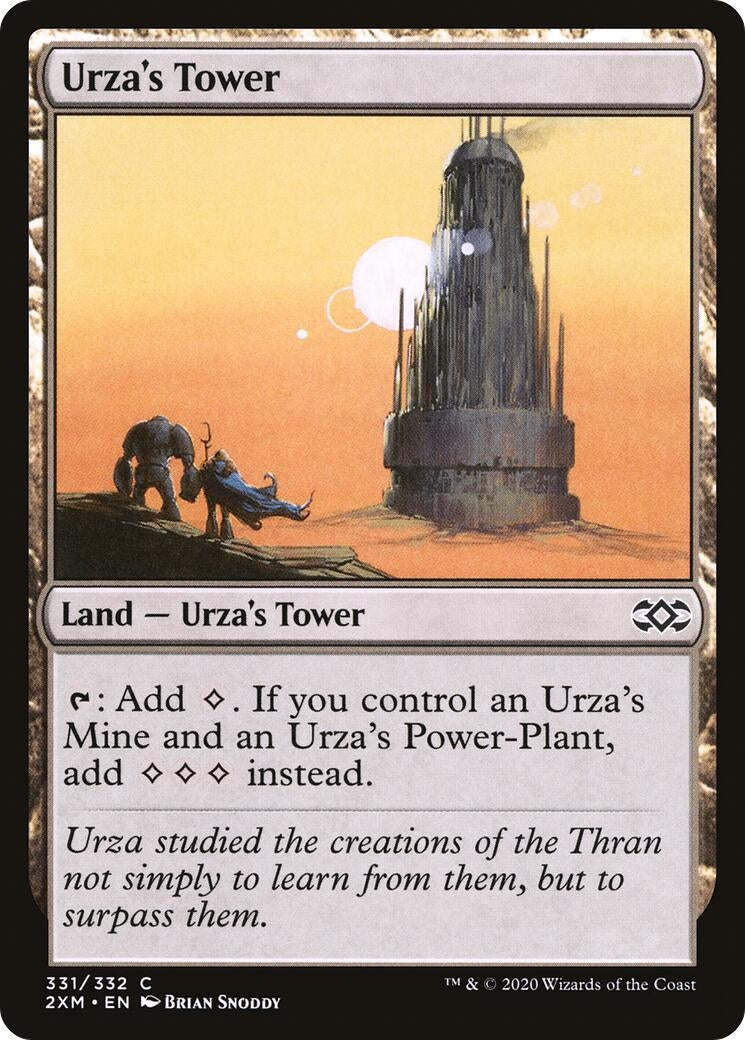 Image for Urza's Tower (331) [Double Masters] - Magic: The Gathering