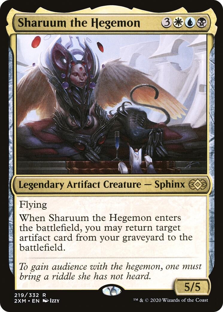 Image for Sharuum the Hegemon (219) [Double Masters] - Magic: The Gathering