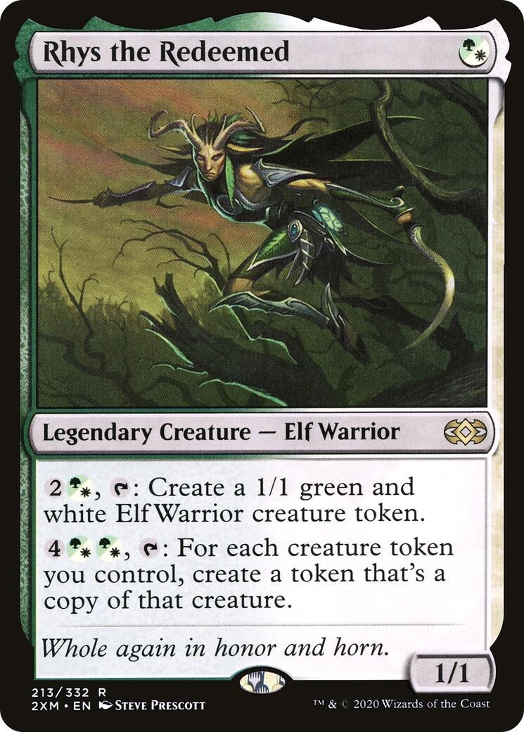 Image for Rhys the Redeemed (213) [Double Masters] - Magic: The Gathering