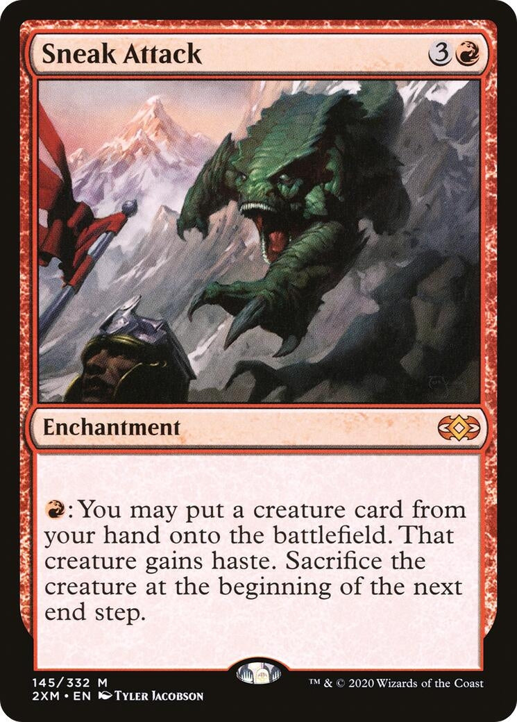 Image for Sneak Attack (145) [Double Masters] - Magic: The Gathering