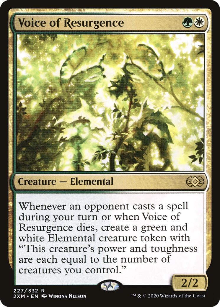 Image for Voice of Resurgence (227) [Double Masters] - Magic: The Gathering