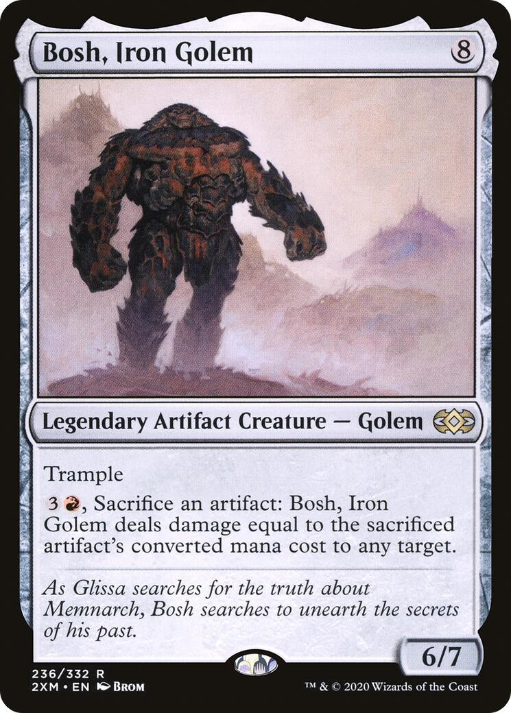 Image for Bosh, Iron Golem (236) [Double Masters] - Magic: The Gathering