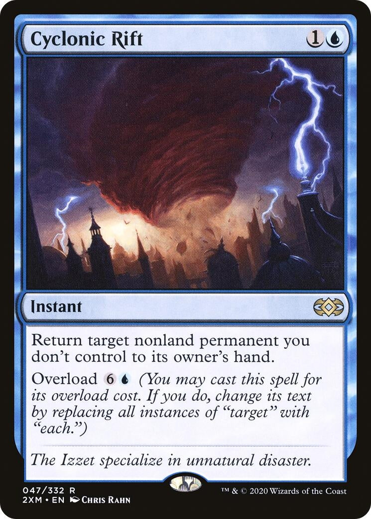 Image for Cyclonic Rift (47) [Double Masters] - Magic: The Gathering