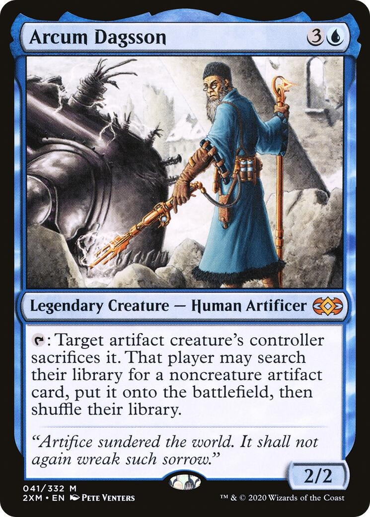 Image for Arcum Dagsson (41) [Double Masters] - Magic: The Gathering