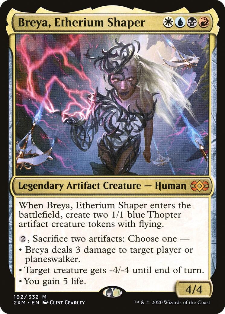 Image for Breya, Etherium Shaper (192) [Double Masters] - Magic: The Gathering