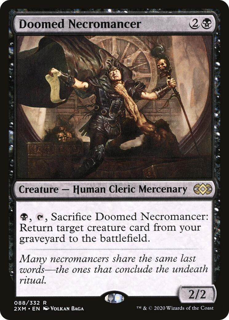 Image for Doomed Necromancer (88) [Double Masters] - Magic: The Gathering