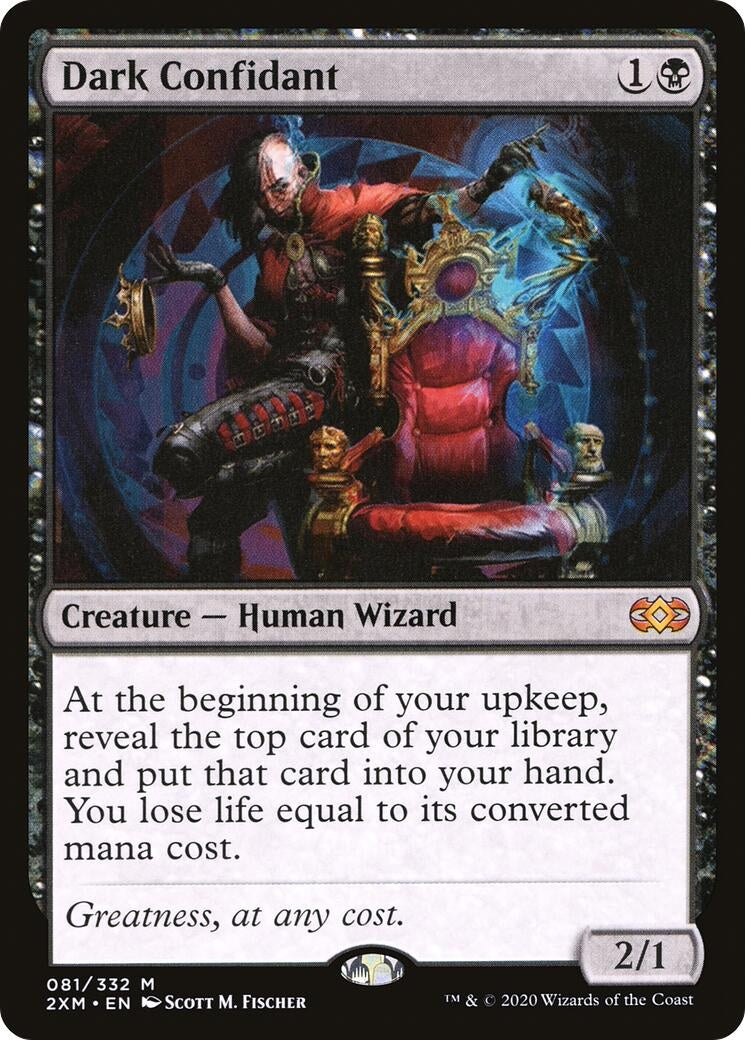 Dark Confidant (81) [Double Masters]