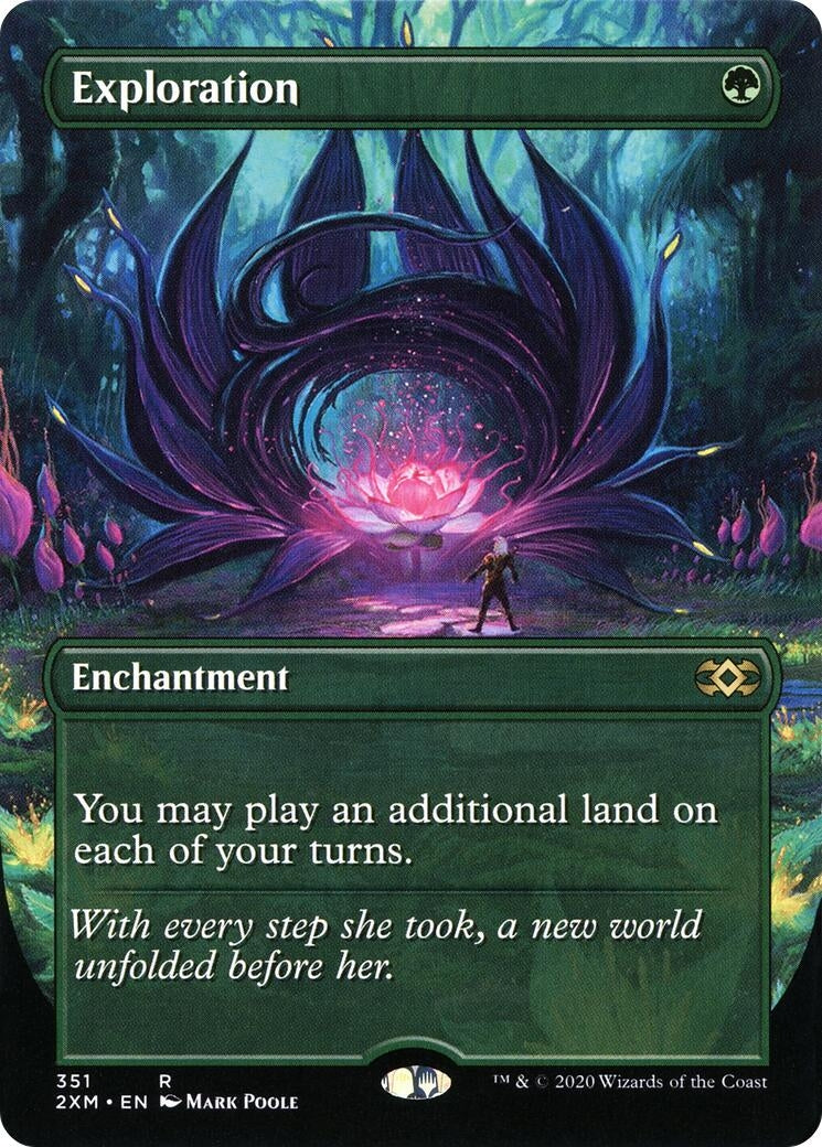 Image for Exploration (Borderless) (351) [Double Masters] - Magic: The Gathering