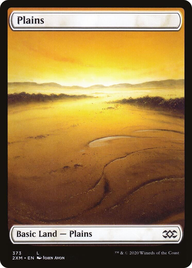 Image for Plains (373) (373) [Double Masters] - Magic: The Gathering