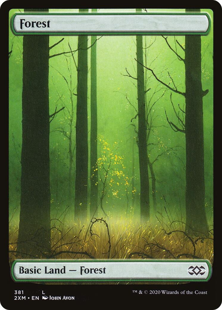 Image for Forest (381) (381) [Double Masters] - Magic: The Gathering