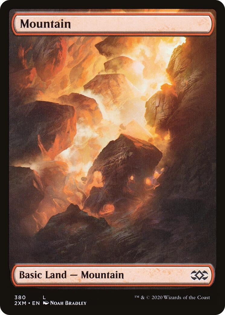 Image for Mountain (380) (380) [Double Masters] - Magic: The Gathering