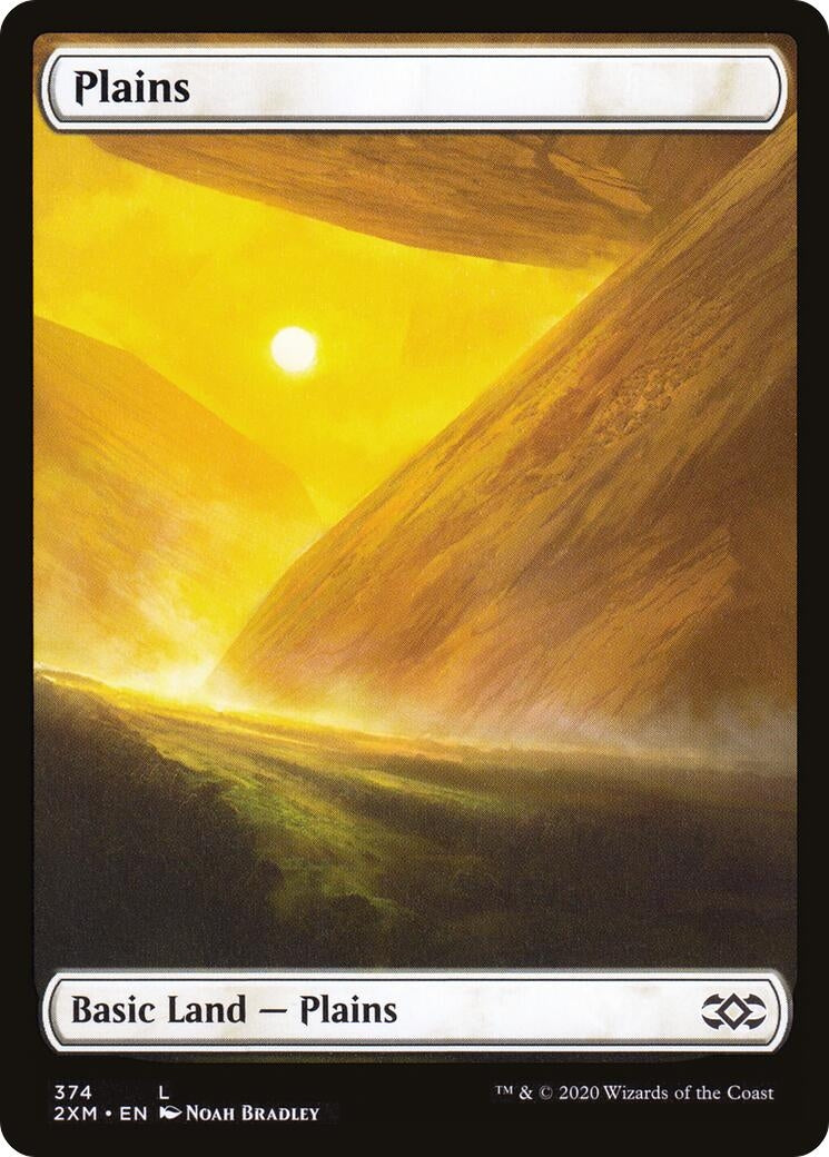 Image for Plains (374) (374) [Double Masters] - Magic: The Gathering
