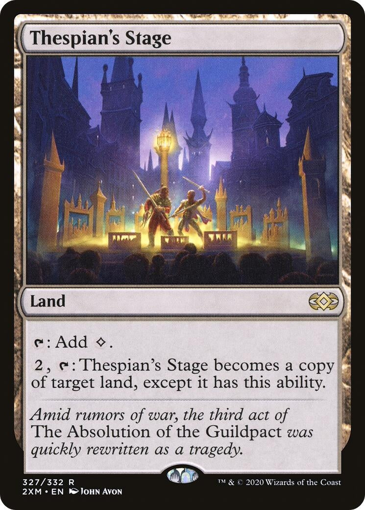 Image for Thespian's Stage (327) [Double Masters] - Magic: The Gathering