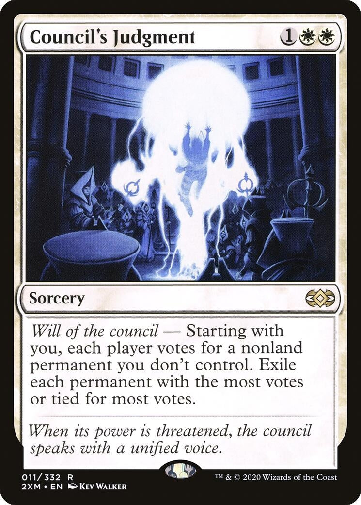 Image for Council's Judgment (11) [Double Masters] - Magic: The Gathering