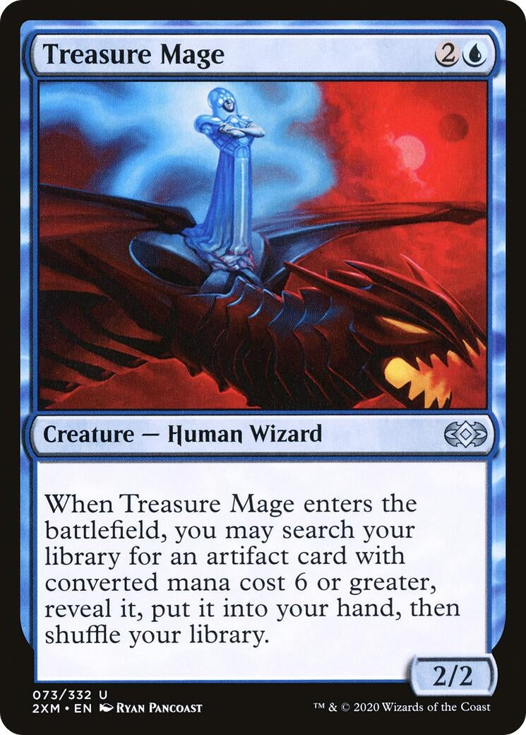 Image for Treasure Mage (73) [Double Masters] - Magic: The Gathering
