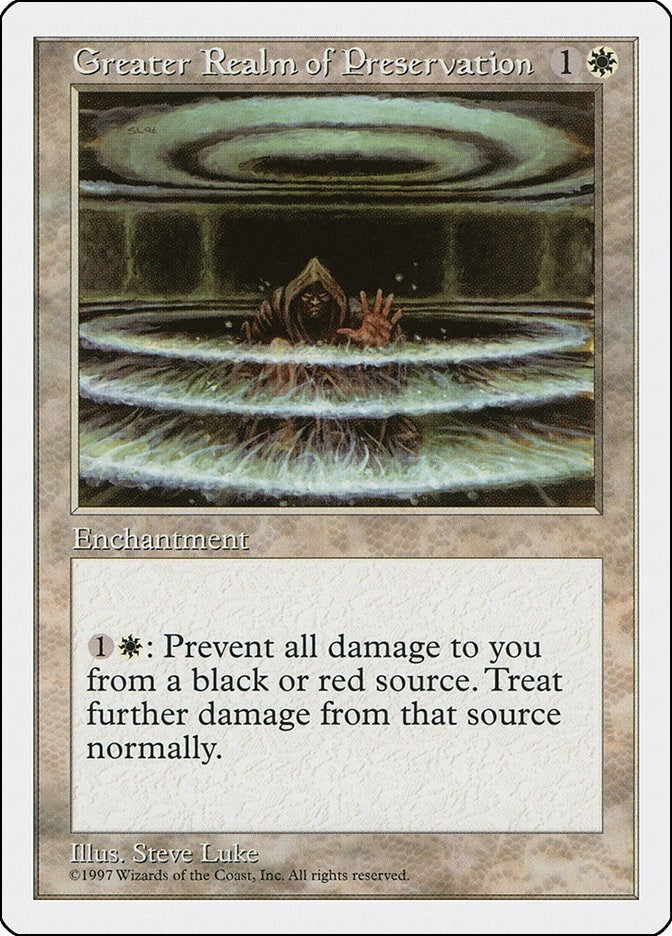 Image for Greater Realm of Preservation [Fifth Edition] - Magic: The Gathering