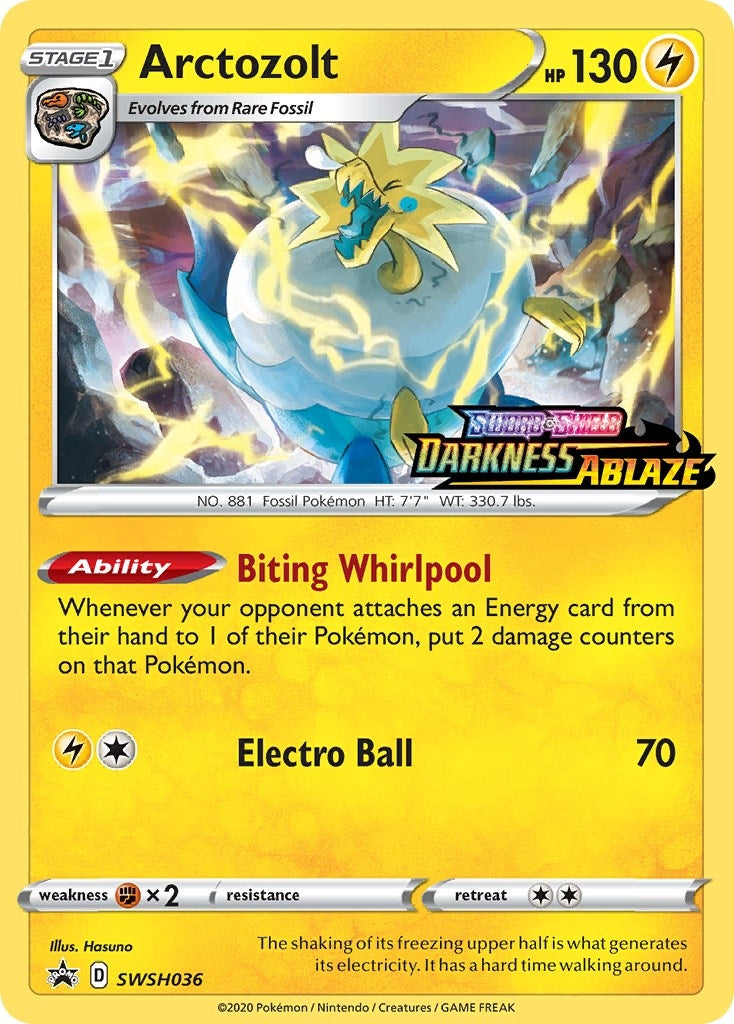 Image for Arctozolt - SWSH036 (Prerelease) (SWSH036) [SWSH: Sword & Shield Promo Cards] - Pokemon