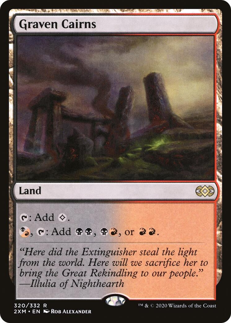 Image for Graven Cairns (320) [Double Masters] - Magic: The Gathering