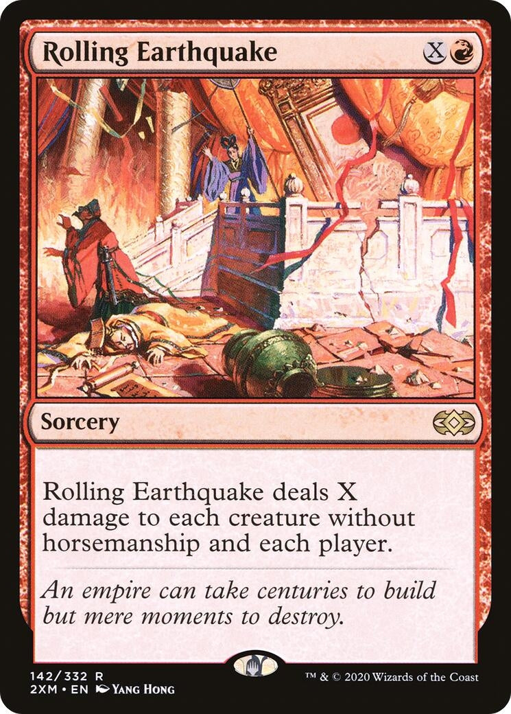 Image for Rolling Earthquake (142) [Double Masters] - Magic: The Gathering