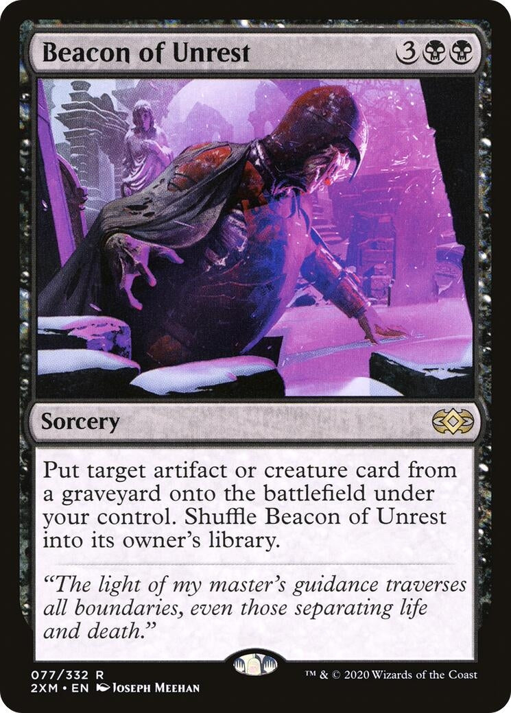 Image for Beacon of Unrest (77) [Double Masters] - Magic: The Gathering