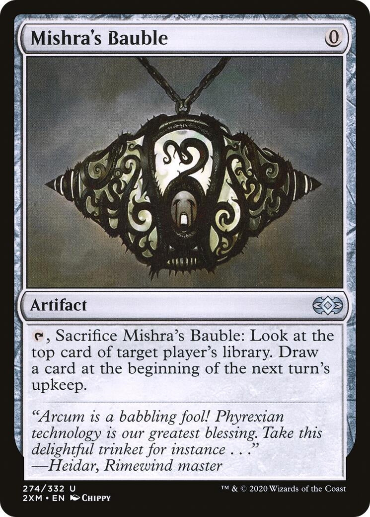 Image for Mishra's Bauble (274) [Double Masters] - Magic: The Gathering
