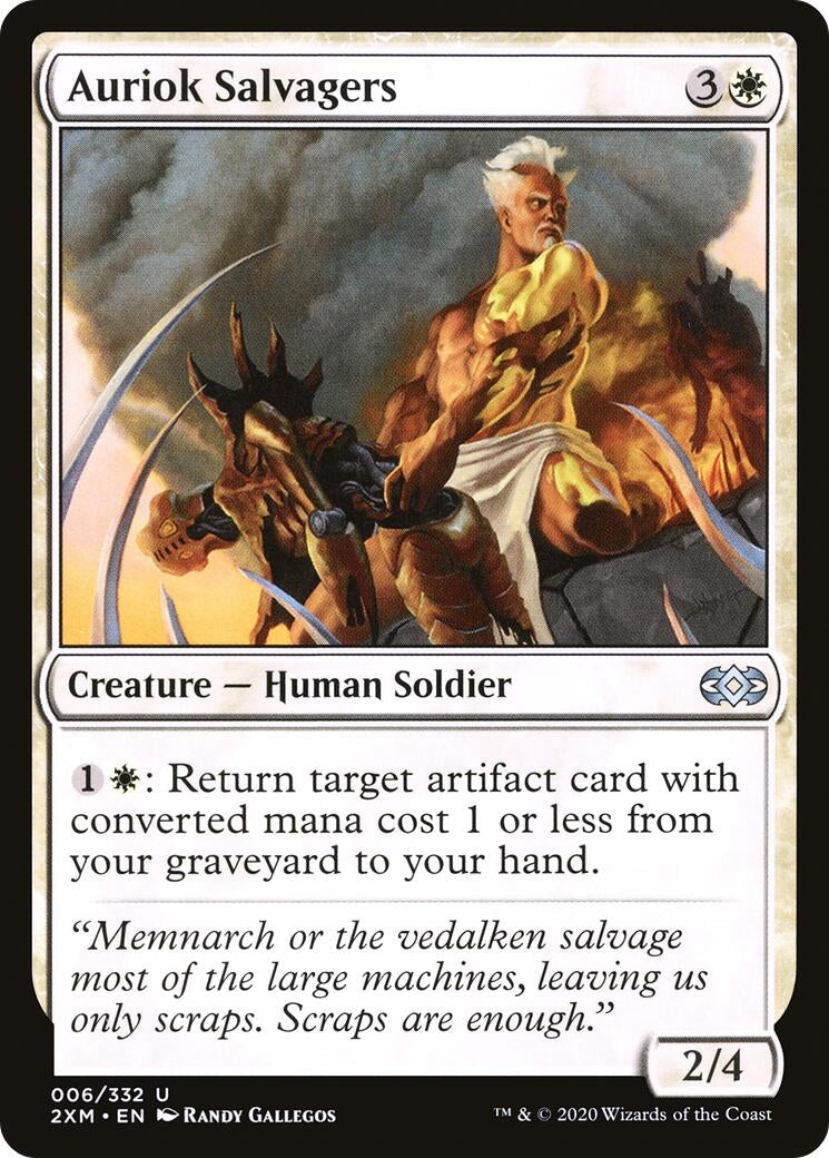 Image for Auriok Salvagers (6) [Double Masters] - Magic: The Gathering