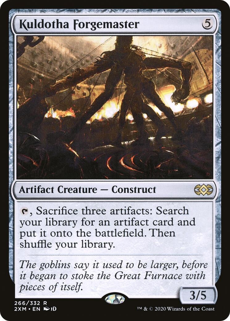 Image for Kuldotha Forgemaster (266) [Double Masters] - Magic: The Gathering