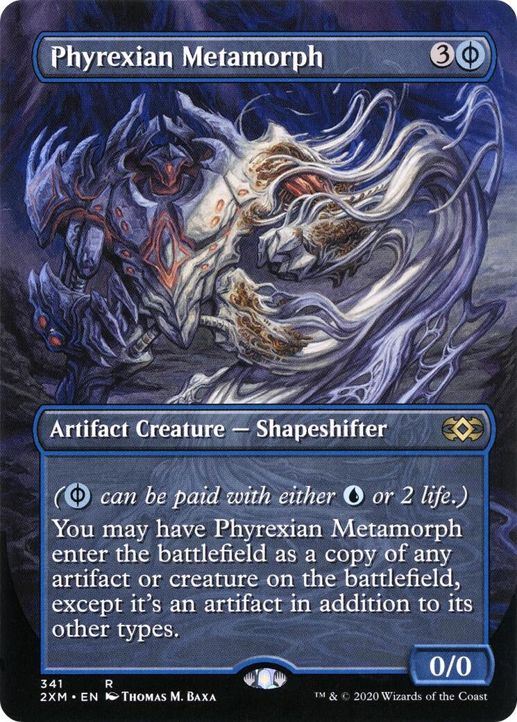 Image for Phyrexian Metamorph (Borderless) (341) [Double Masters] - Magic: The Gathering
