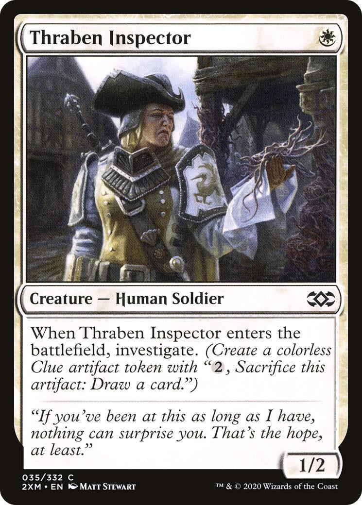 Image for Thraben Inspector (35) [Double Masters] - Magic: The Gathering
