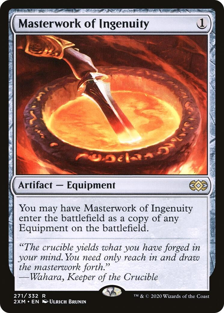 Image for Masterwork of Ingenuity (271) [Double Masters] - Magic: The Gathering