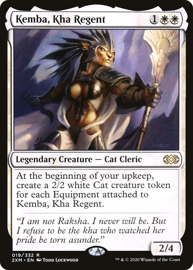 Image for Kemba, Kha Regent (19) [Double Masters] - Magic: The Gathering