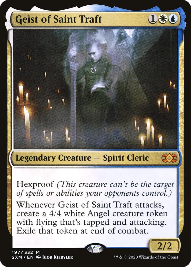 Image for Geist of Saint Traft (197) [Double Masters] - Magic: The Gathering